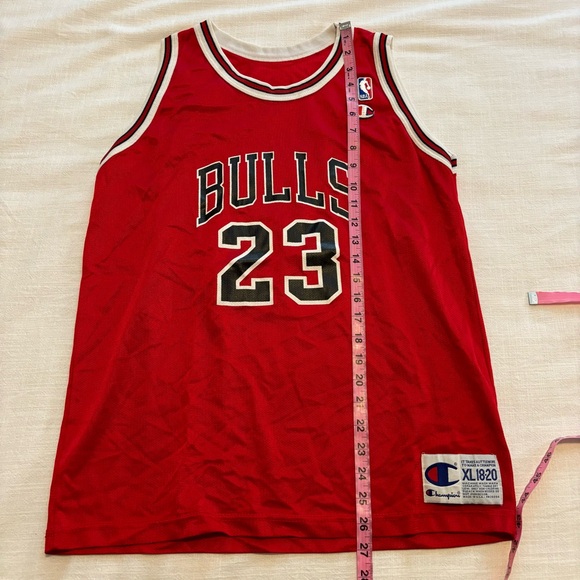 Vintage Kids Champion Chicago Bulls Michael Jordan Jersey - Picture 7 of 7